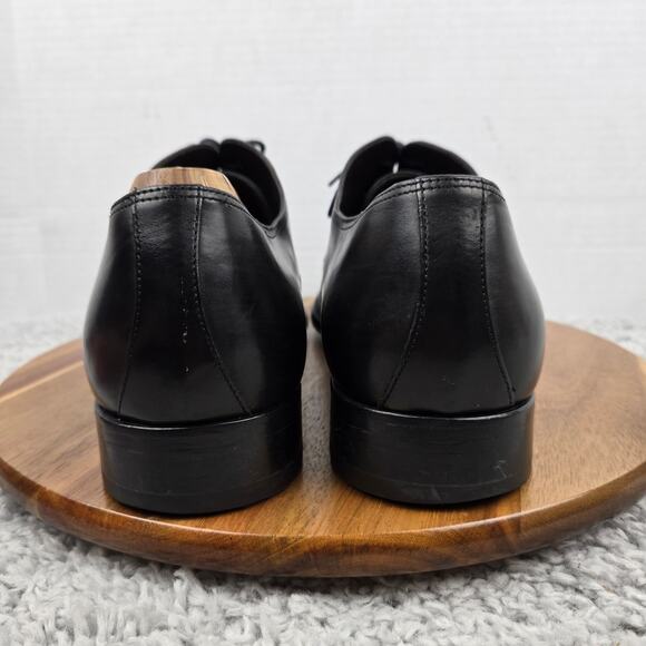 To Boot New York Men 11.5 Aidan Black Leather Business Cap Toe Oxford Dress Shoe main image 11